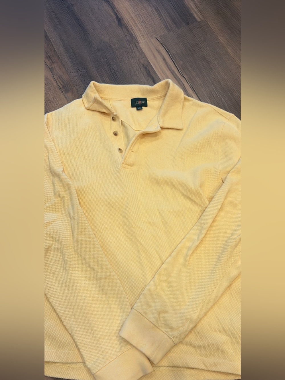 JCrew Long Sleeve Polo